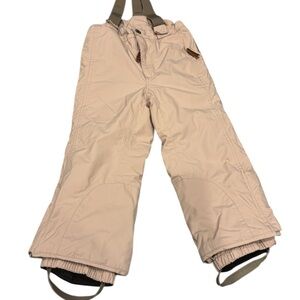 Mini A Ture Pale Pink Kids size 4 Snow Pants GUC